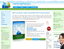 Tablet Screenshot of myformatfactory.com